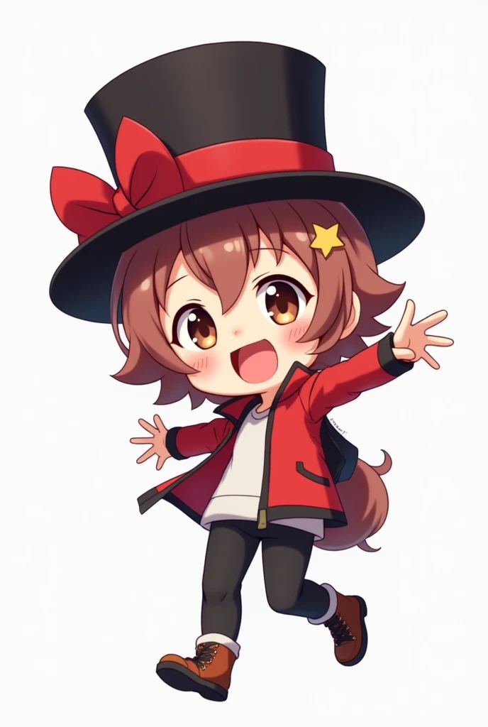 wearing red and black hat, anime, white background
