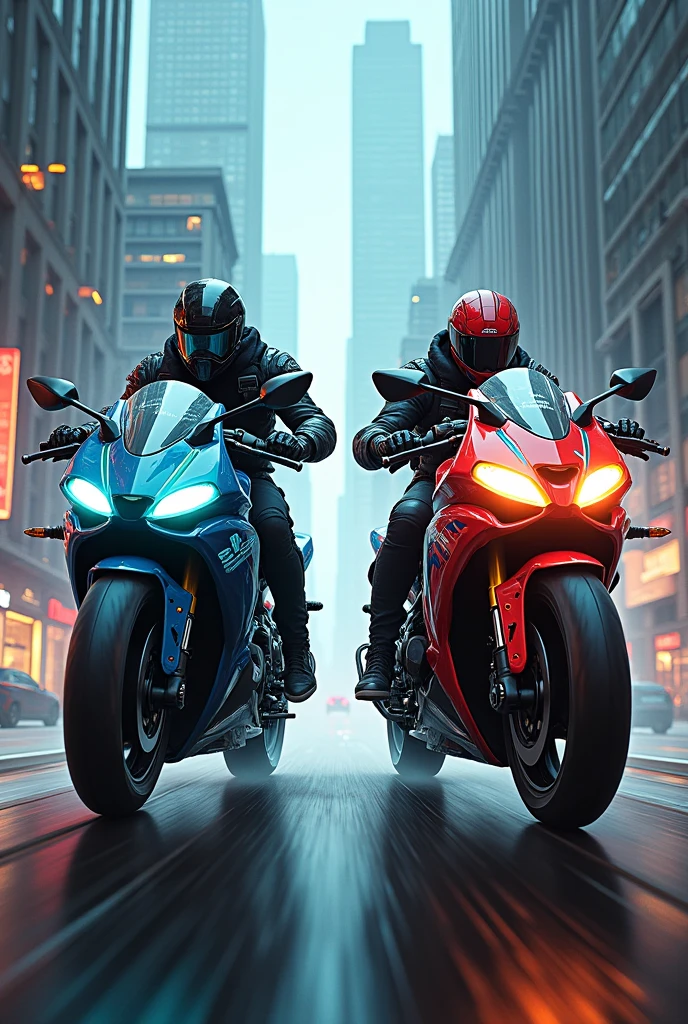 Ingress enlightened and resistance motorcycle riding faction banner