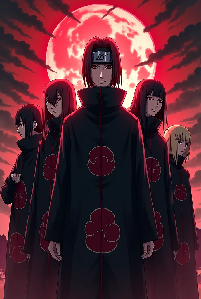Akatsuki all members 8k walpaper for pc
