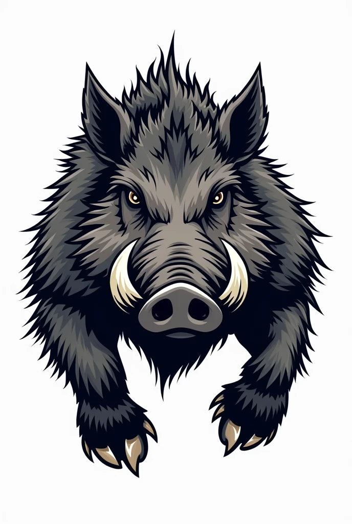 The football team logo features a wild boar on a white background.