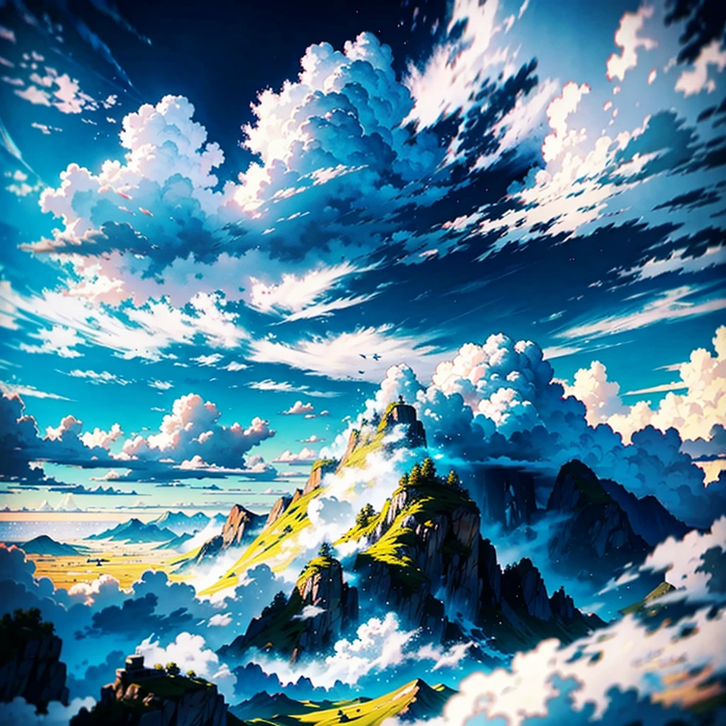 nobody!!!!,nobody:9,Sky，wind，cloud，masterpiece，extremely high detail