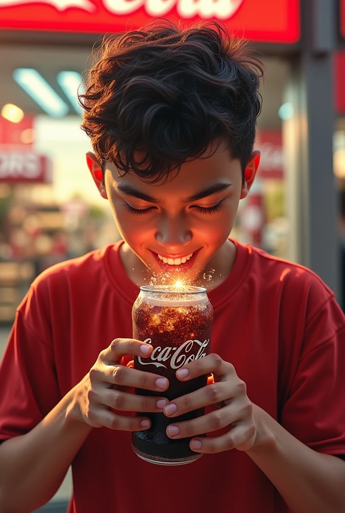 our body starts craving more coca cola, boy