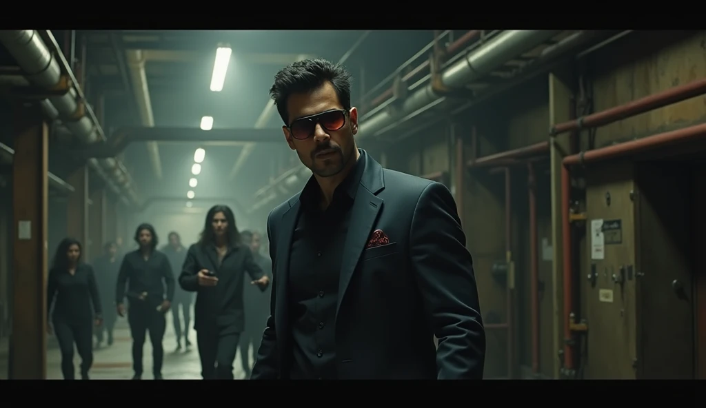 Scene 4: Location: Factory
Inside the Factory, Alok Free Fire adjusts his sunglasses as he prepares for a close-quarters fight. He expertly takes down opponents with his precision.