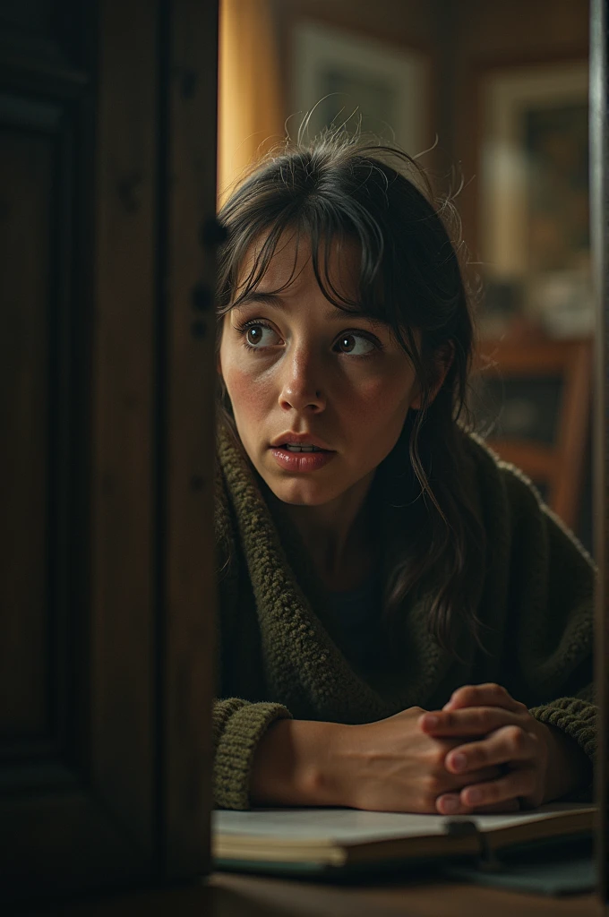 "Produce a YouTube Short that shows Whiskers' family at home, anxiously waiting for news. The door creaks open, and instead of Whiskers, a fellow soldier enters with Whiskers' belongings, delivering the heartbreaking news."