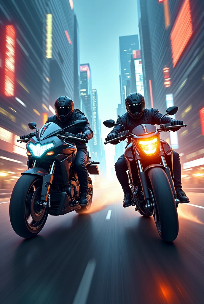 Ingress enlightened and resistance motorcycle riding faction banner