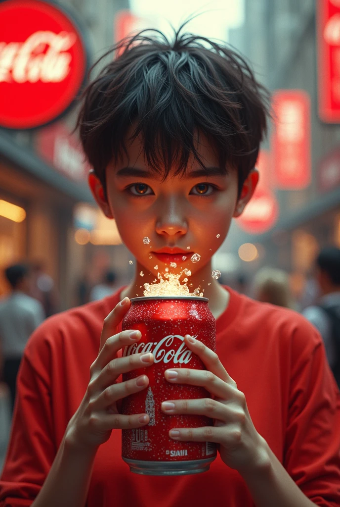 our body starts craving more coca cola, boy