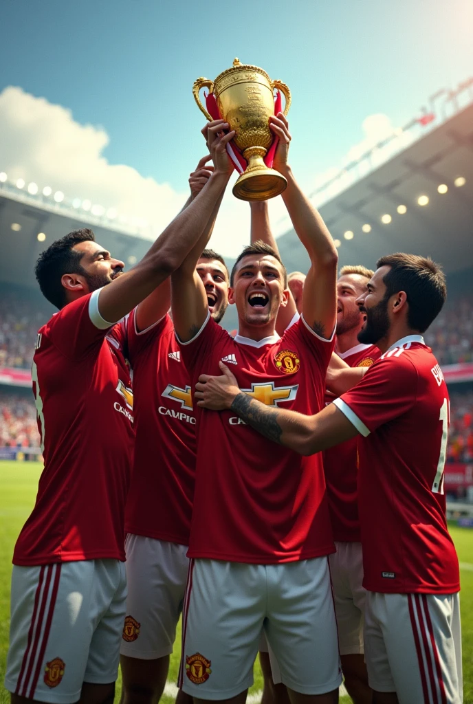 Man united winning the Copa America 