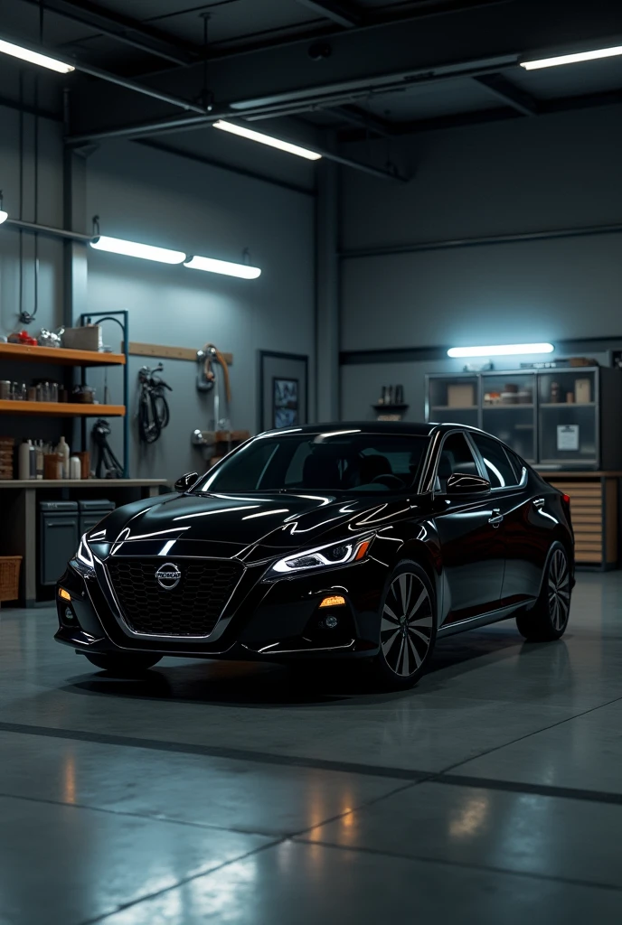 2023 Nissan Altima, Black, garage