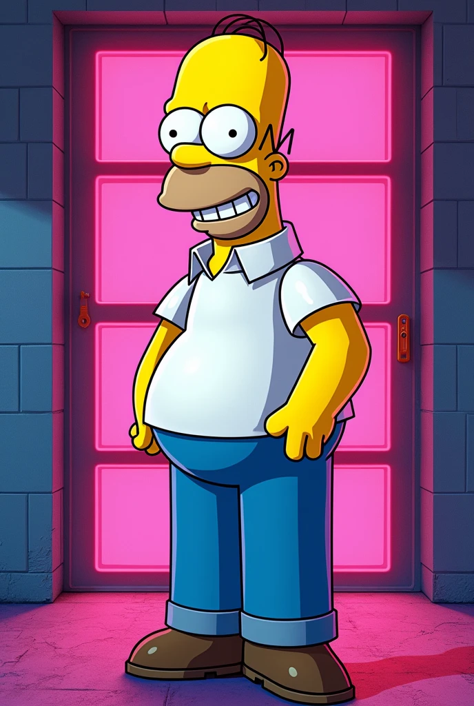 80's Homer Simpson