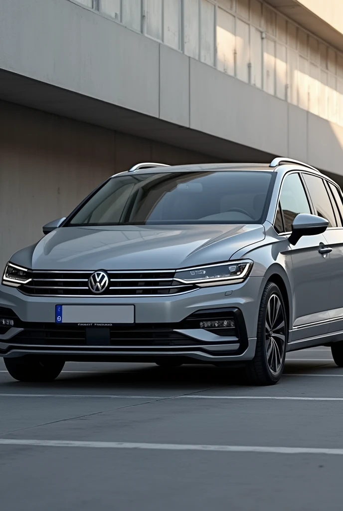 Touran volkswagen 2009 gray aesthetic 