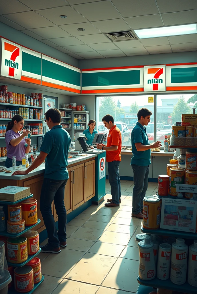 7-11 is short of employees.