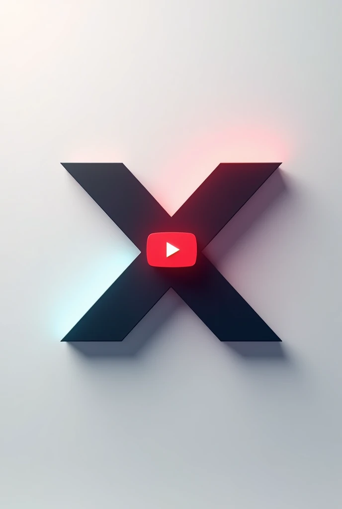 combine x's logo and youtube's logo