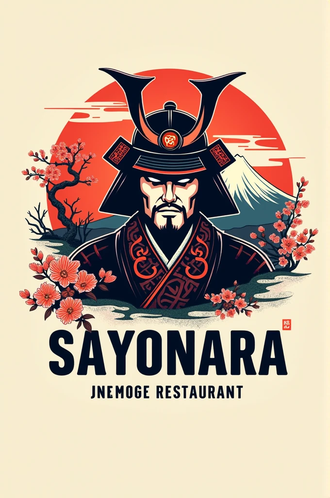 LOGO OF A JAPANESE RESTAURANT CALLED SAYONARA