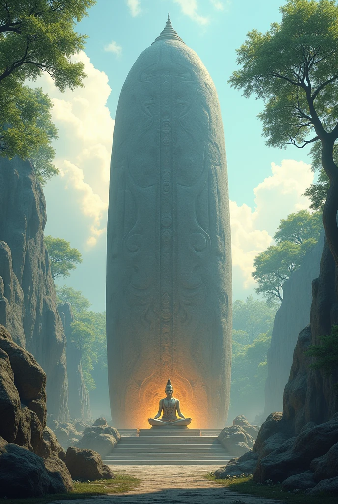 Big shivling and madahav