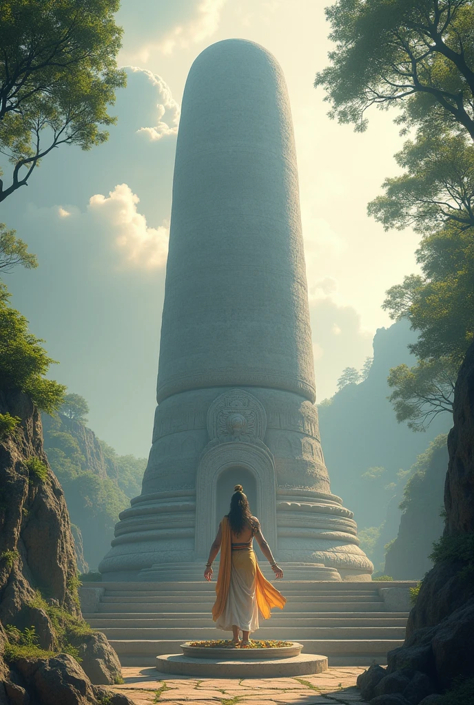 Big shivling and madahav 