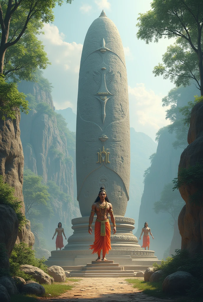 Big shivling and madahav