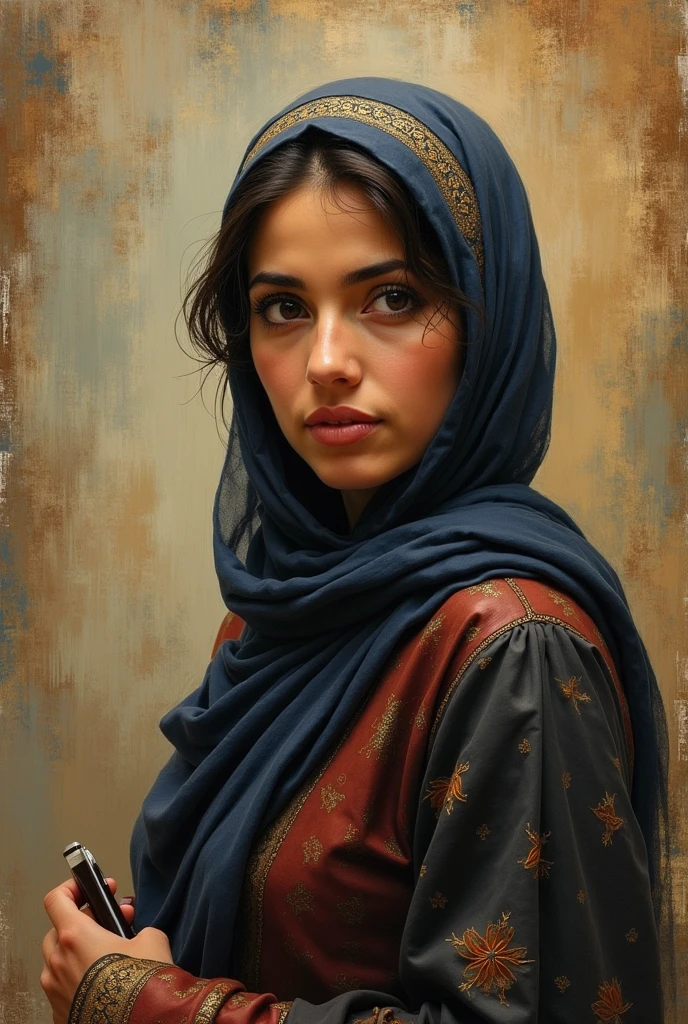 Design a beautiful picture for me, Palestinian journalist, Belestia Al-Akkad.