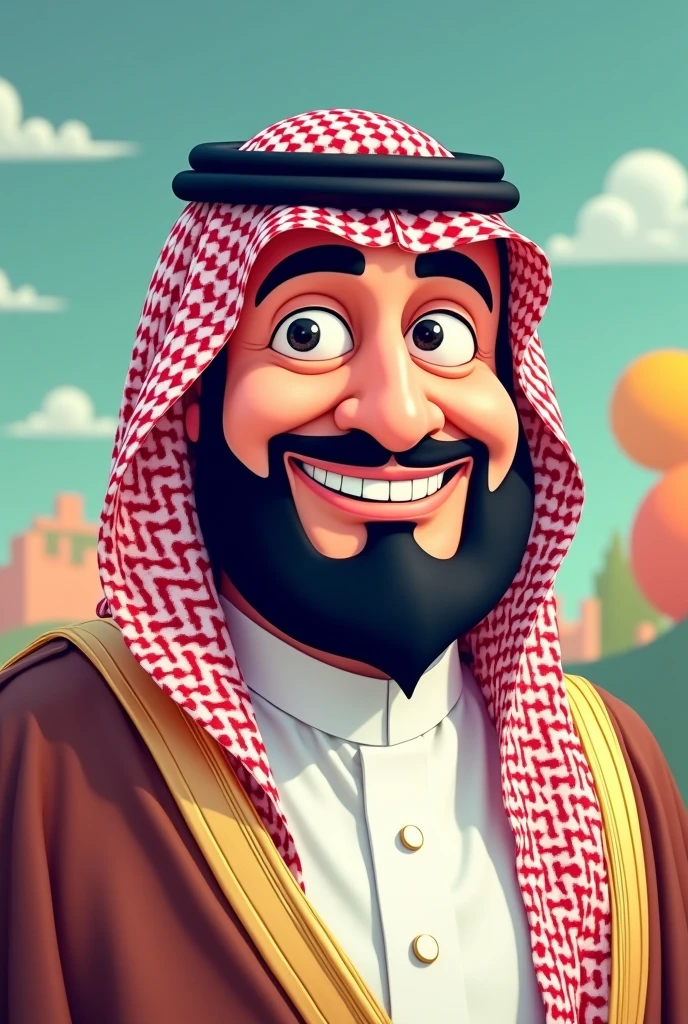 make a cartoon character of MBS
