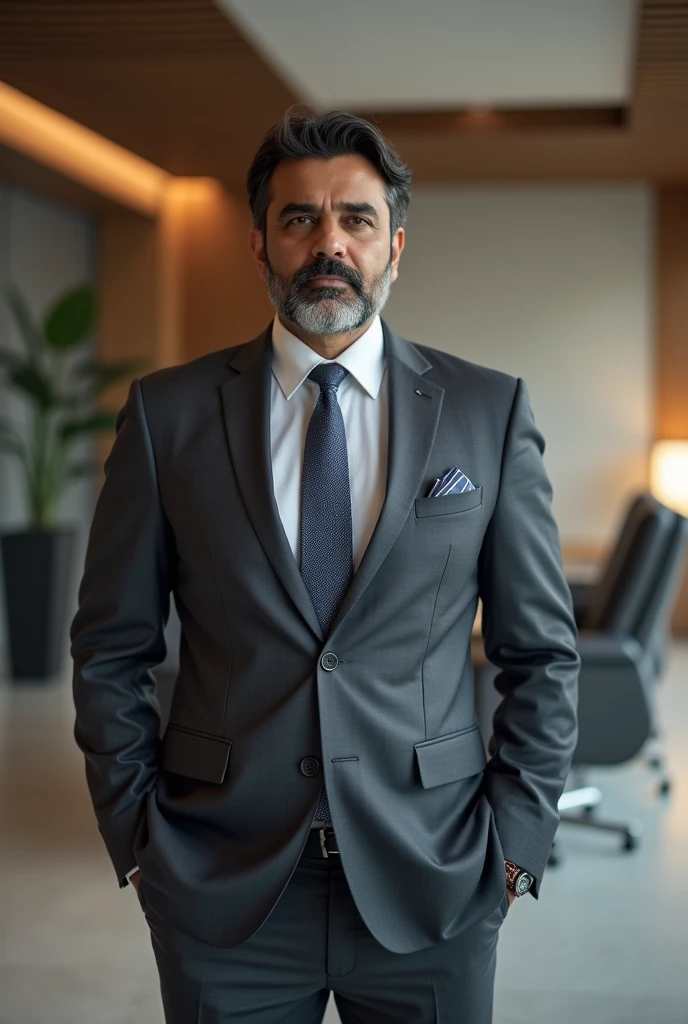 A man Pakistani for suit office