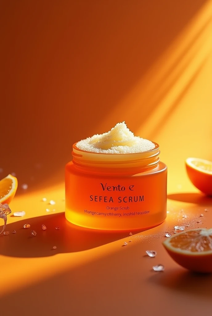 CREATE AN ORANGE SCRUB FOR THE NIGHT NAME VENTO