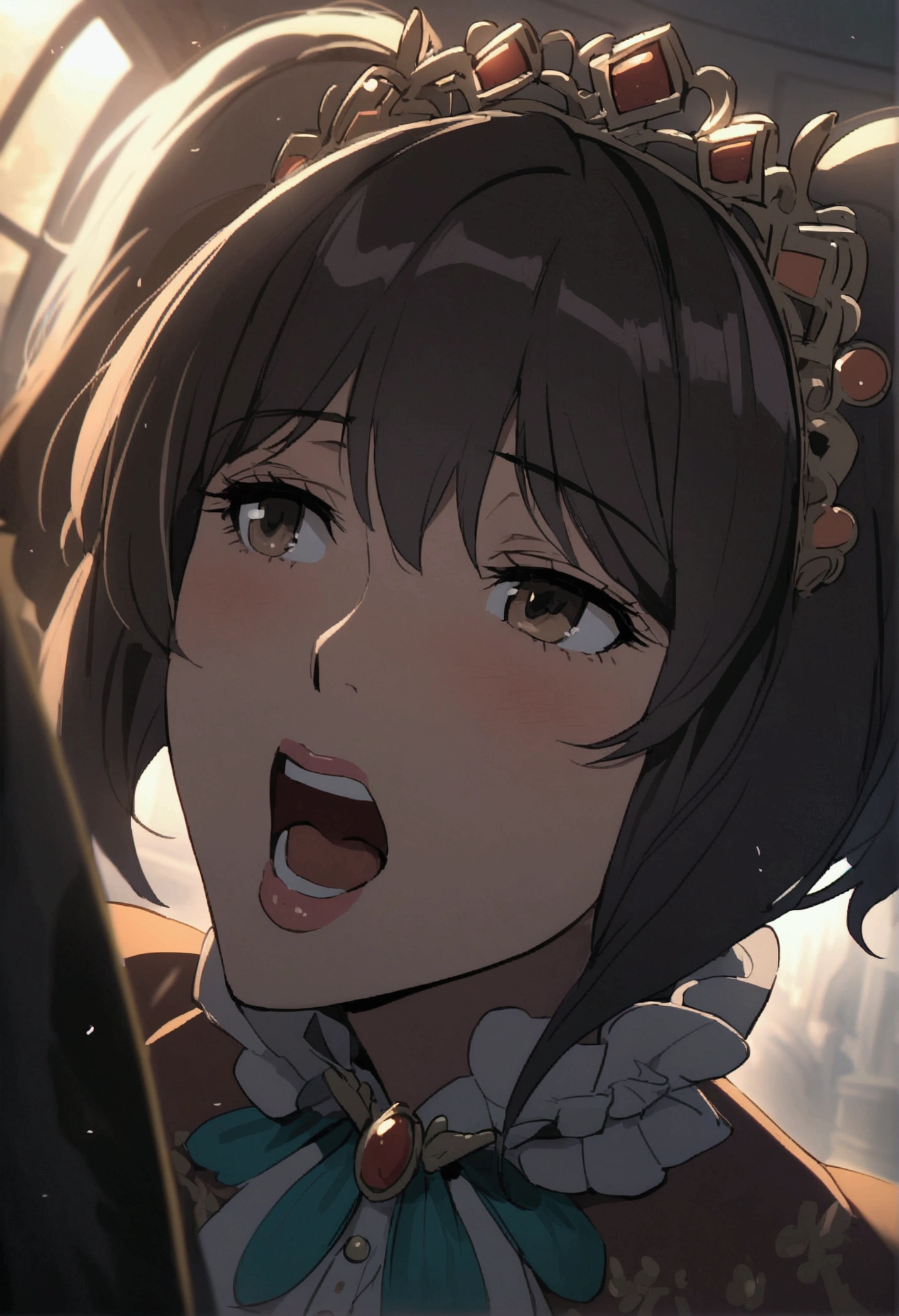 Niña bbc deepthroat