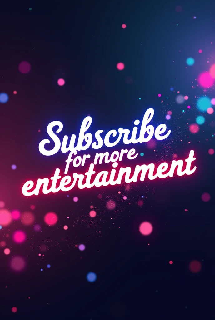 Generate top 10 youtube channel banner on which it is written Subscribe for more entertainment