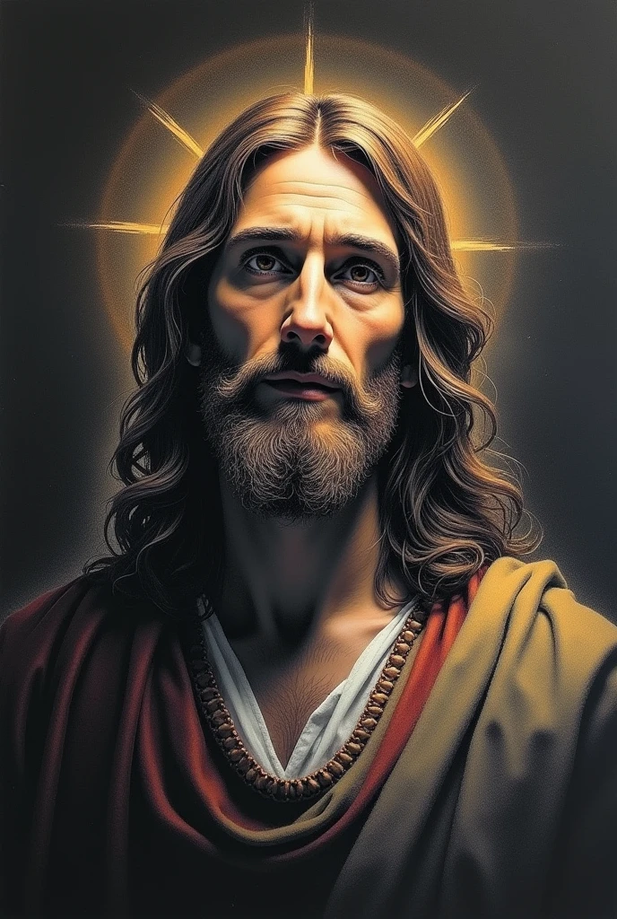 Something that shows that Jesus is the hope, easy drawing to draw with chalk
