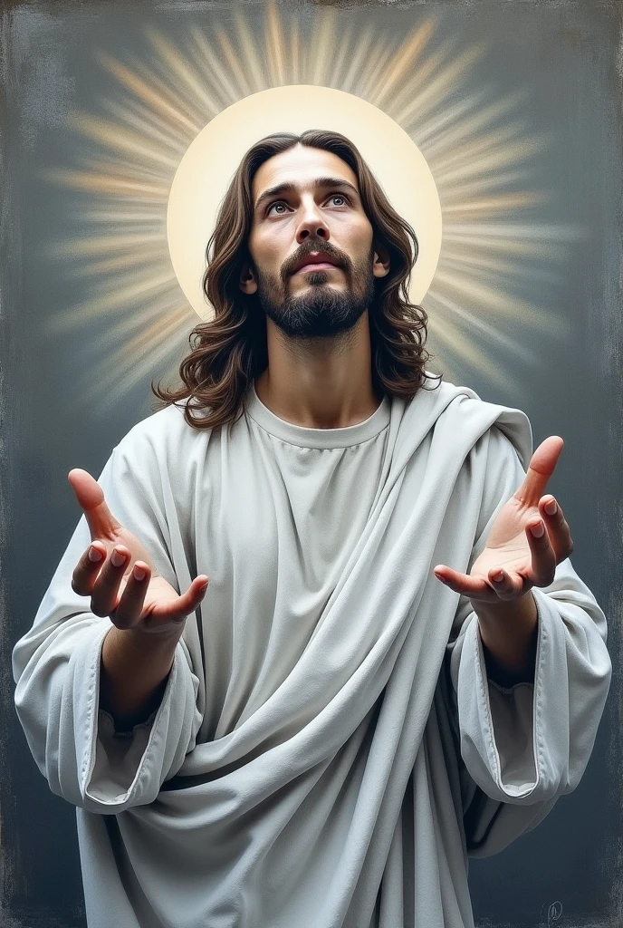 Something that shows that Jesus is the hope, easy drawing to draw with chalk drawing