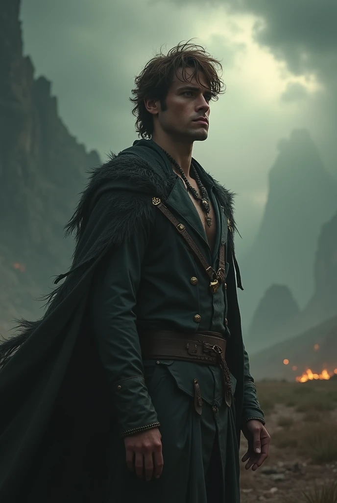 As punishment, Odin banished him to Earth, stripping him of his immortality and powers. Make it brown hair