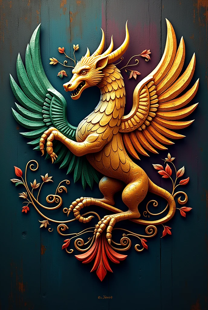create a logo that has a mix of the mexican tradition and russian tradition