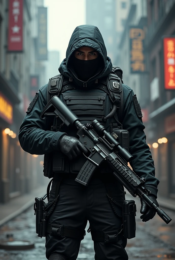 Draw me 5 million dollar mercenary
