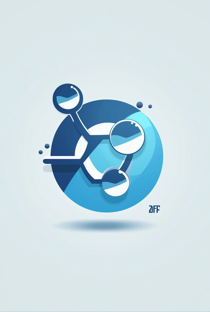Logo of the undergraduate course in chemistry at ufpe - DQF, class 2024.1