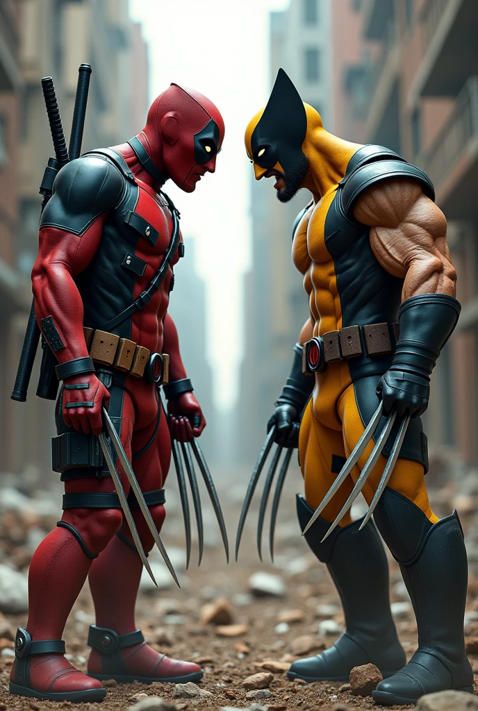 Deadpool versus Wolverine