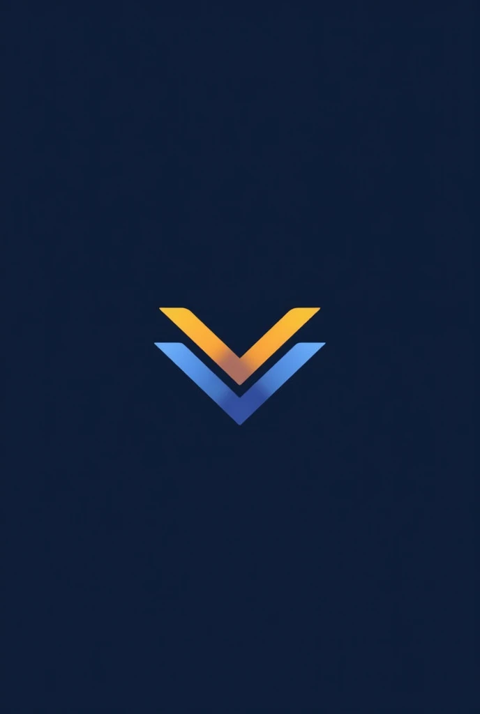 Create a logo for a company you can you alphbet V and P to create logo use navy blue and yellow or pink color on the logo
