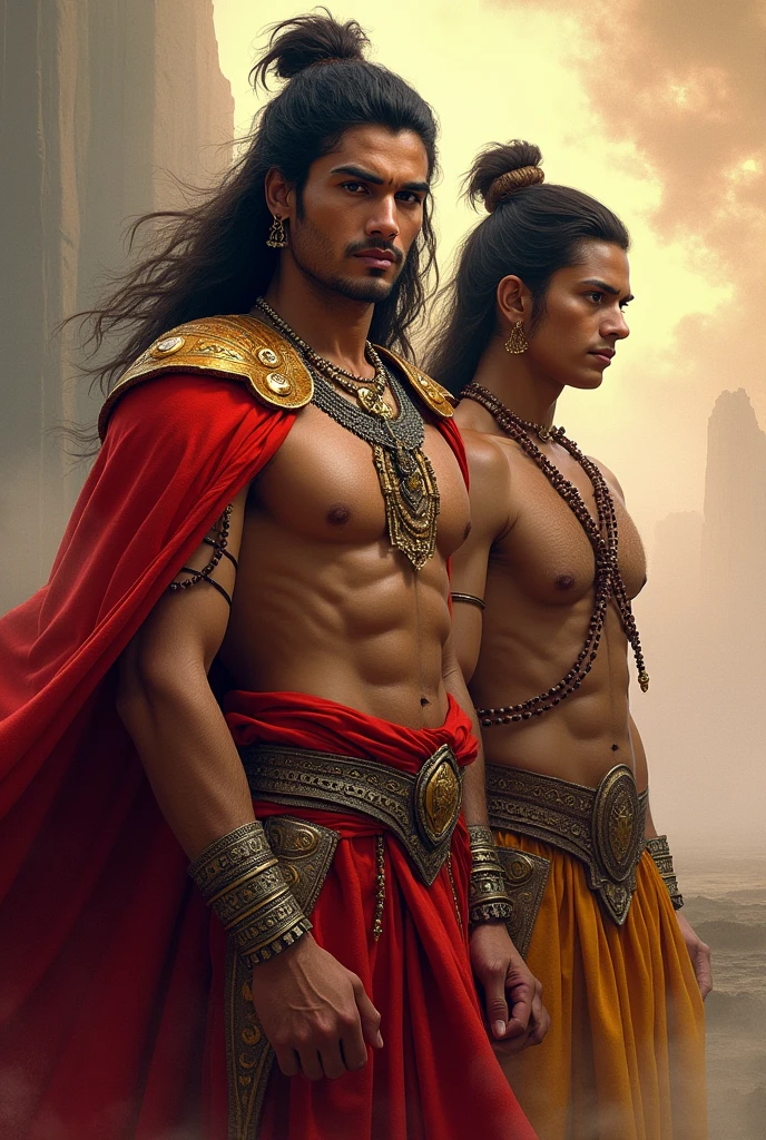 Karna and indrajeet beutiful photo generated