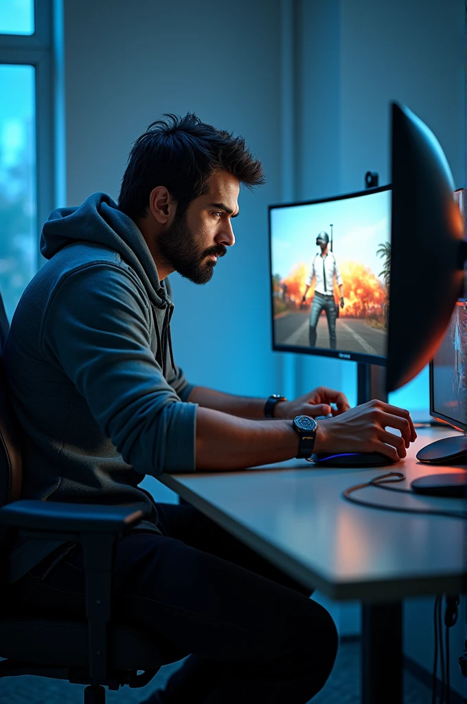 Prabhas playing pubg