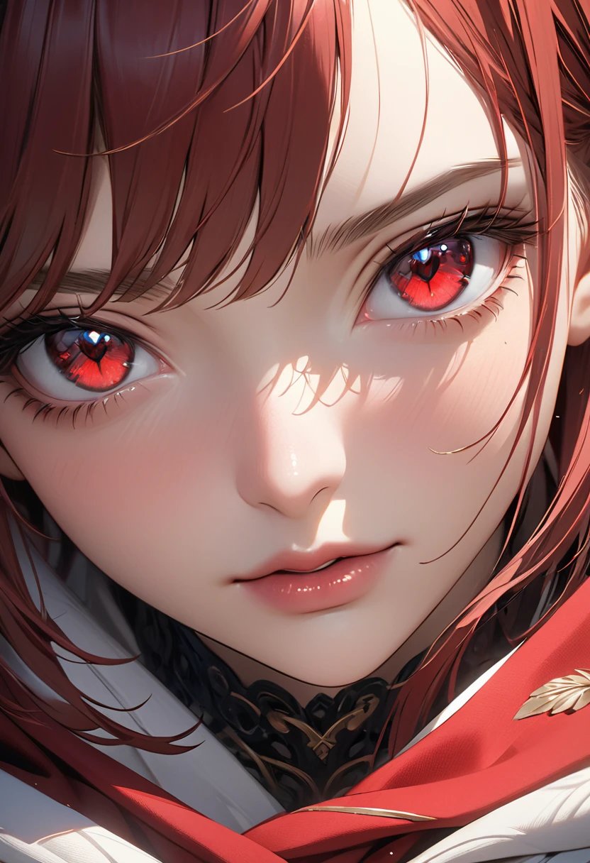 (masterpiece, Highest quality:1), (Realistic:1.2), Light, Depth of written boundary, (Detailed face, Face Focus:1), Game CG, Super detailed, 8k, Intricate details, Watching someone you like, my heart is pounding, Your face is red