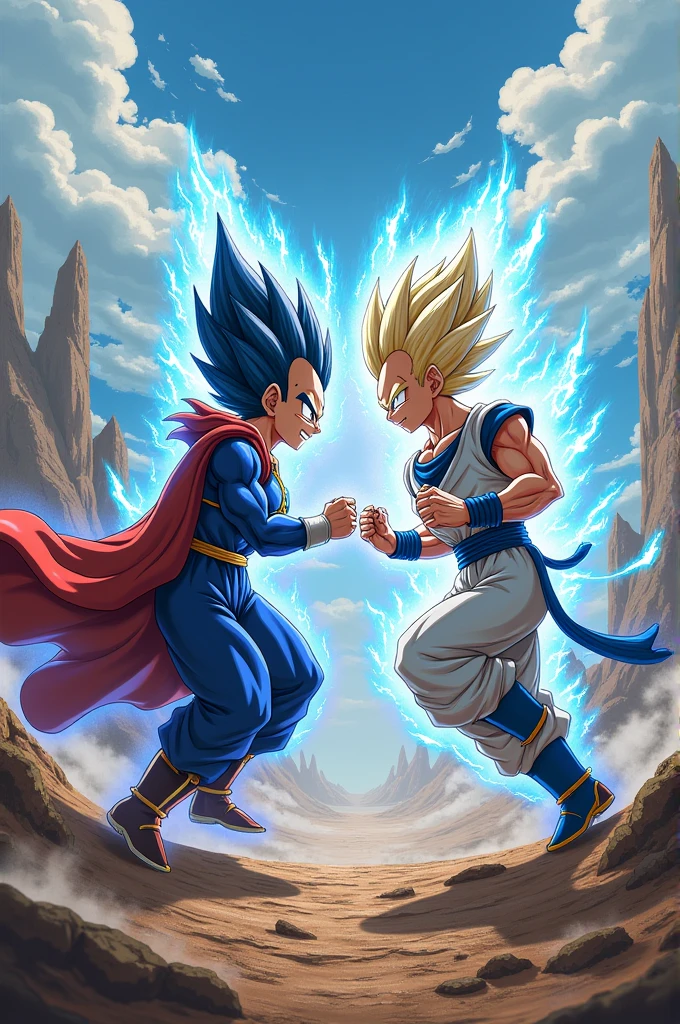 Goku Ultra Instinct vs Vegeta
