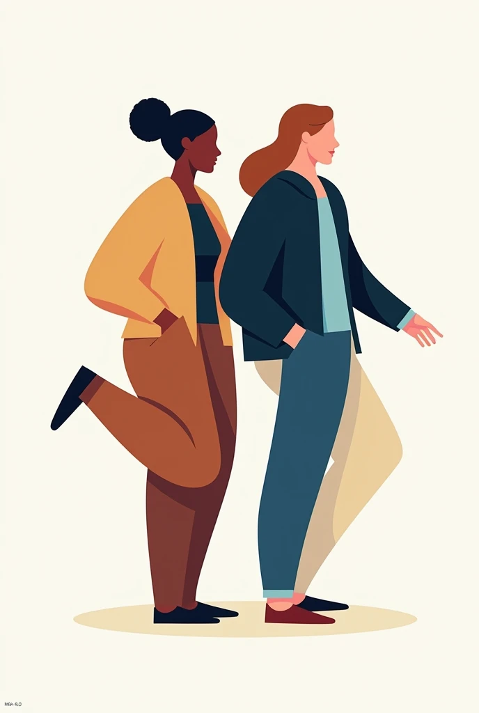 Create a logo of best friends that looks like NBI team