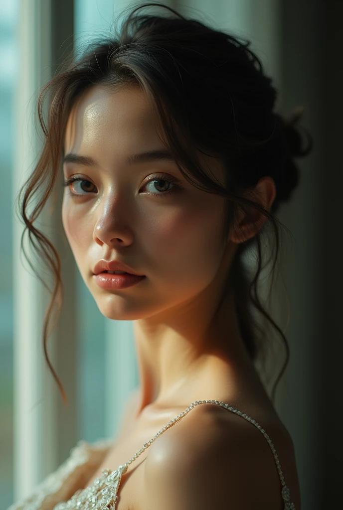 A woman
