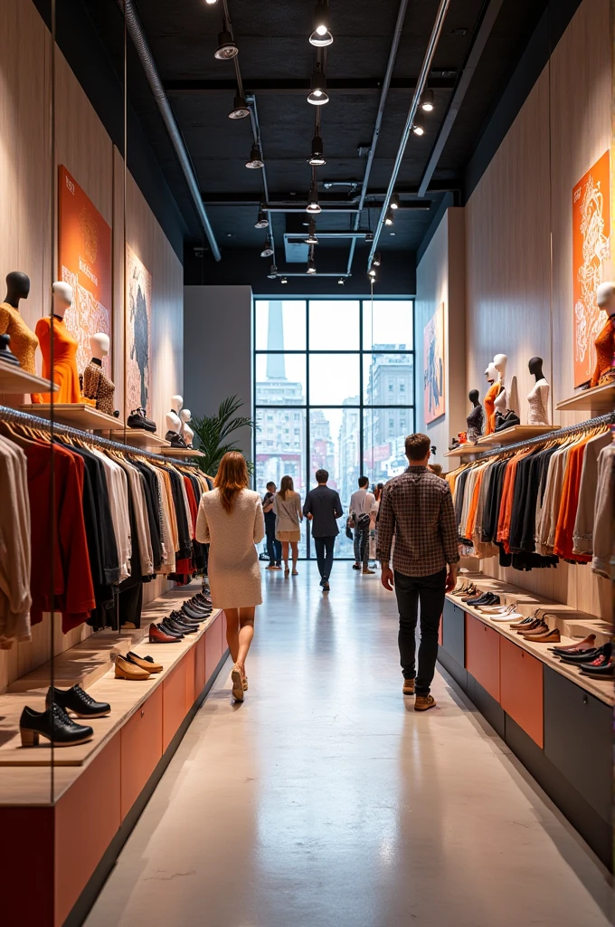 clothing store
