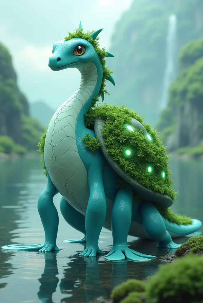 Create a fusion of lapras and torterra