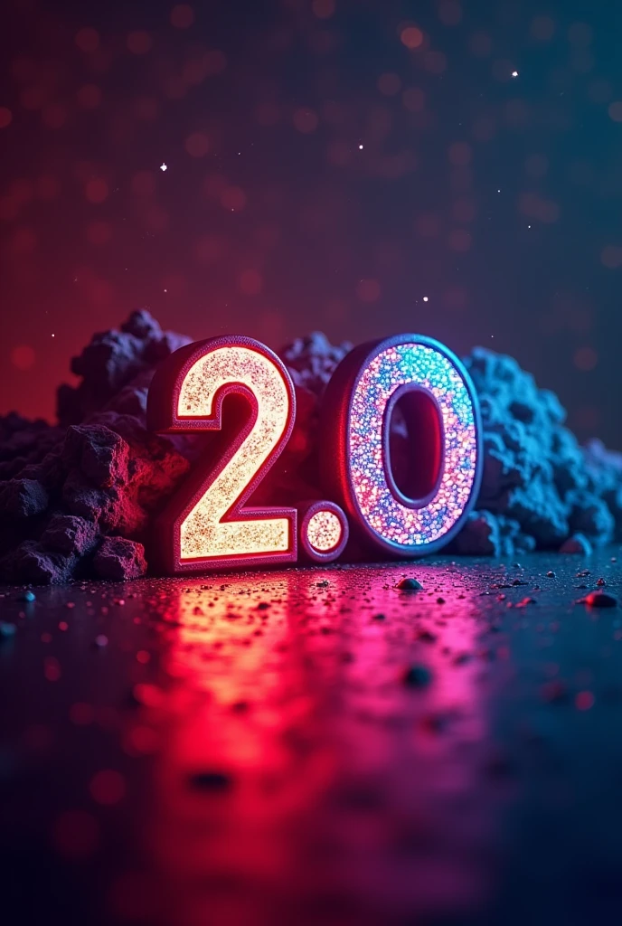 Create a facebook page cover photo with the name of "Imran Point 2.0"