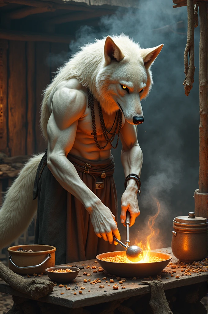 Human wolf cooking tusi