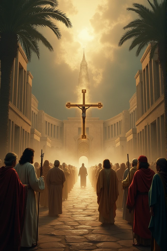 Thumbnail for YouTube videos with the theme of the Bible story