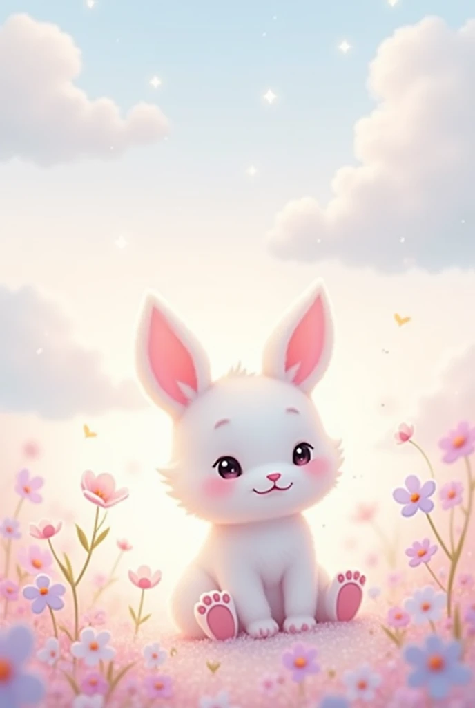 Cute and soft picture to use take it to phone wallpaper with pastel colors 