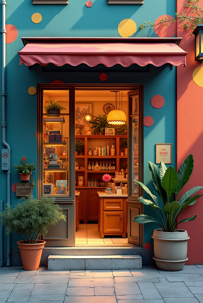 unique creative shop hoarding design