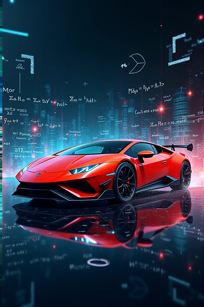 Create cool fb cover wallpaper car and maths background 