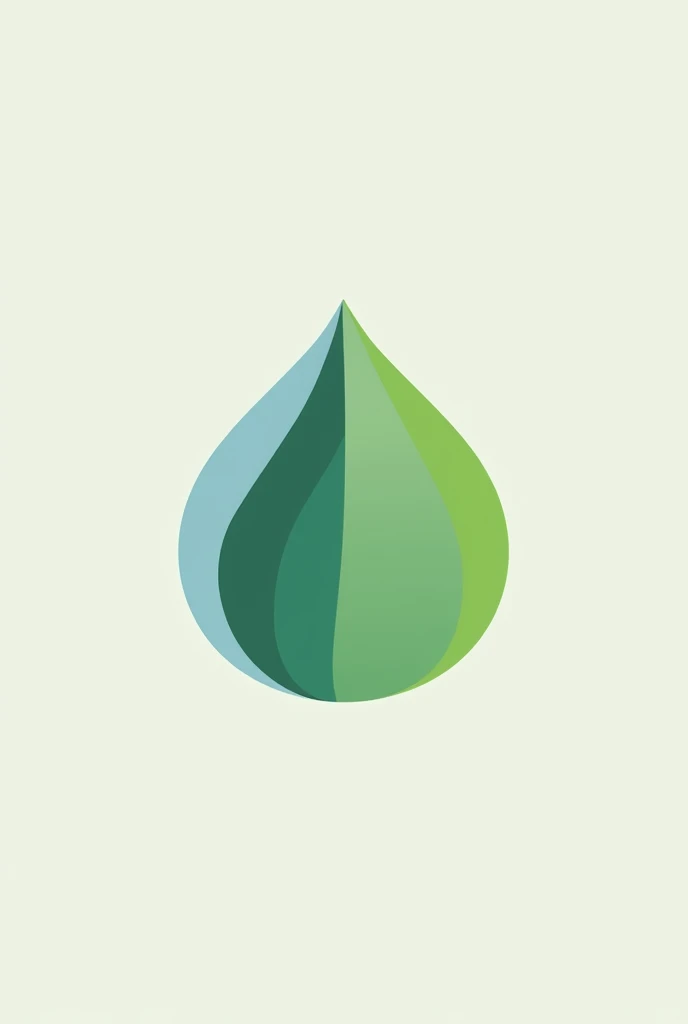The EcoVerde logo is a stylized leaf in the shape of a water drop., symbolizing the nature and purity of the products.
*Paleta de cores:*
- Light Green (#A8D5BA): Represents nature and freshness.
- Light Blue (#B2E0E6): Evokes cleanliness and purity.
- Earth Brown (#7A5B4D): Connects to the land and sustainability.
PNG