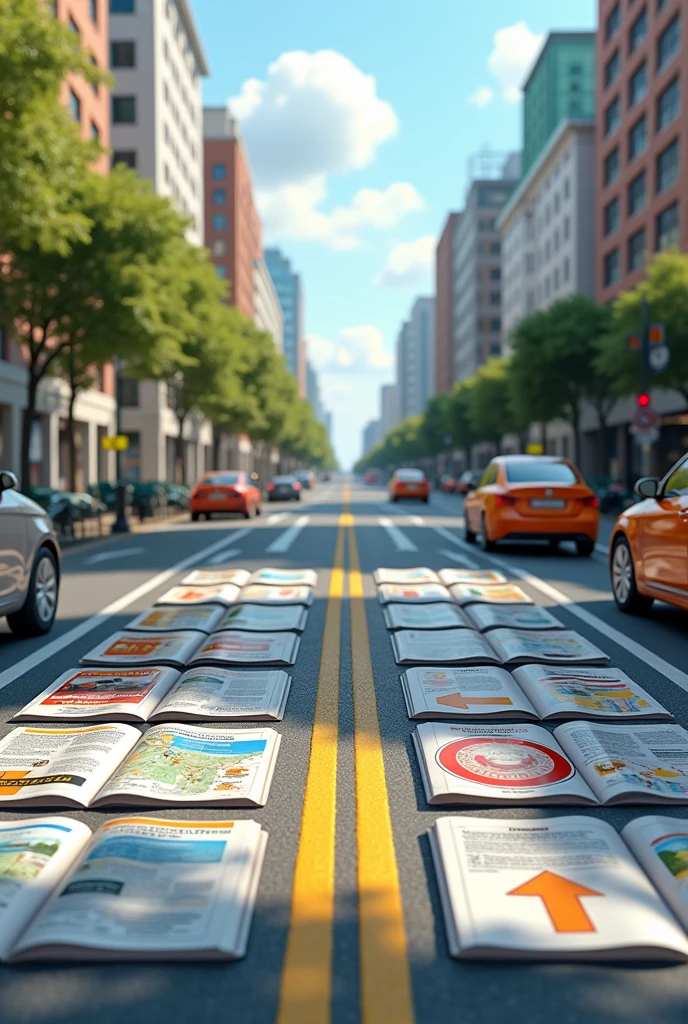 Drivers&#39; signs and manuals and with the title of road education